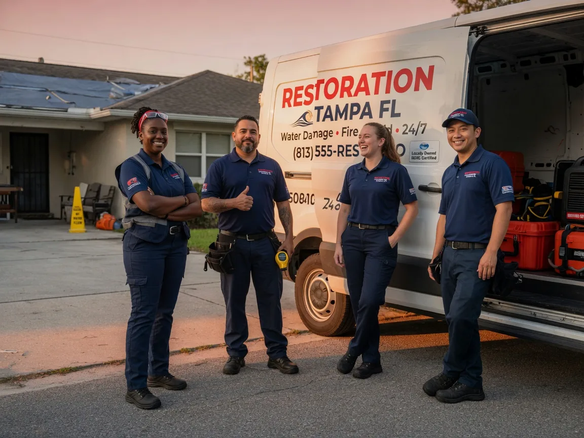 Water Damage Restoration company in Hampton, IL