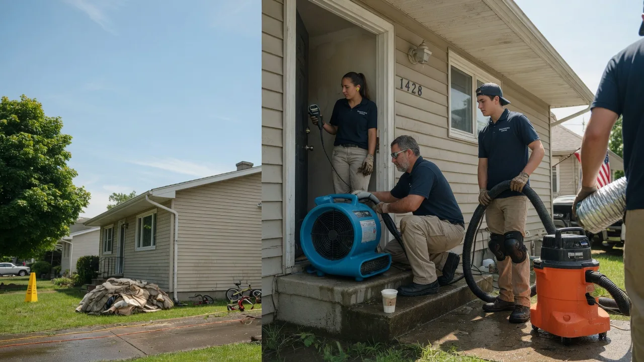 Water Damage Restoration in Hampton, IL near me